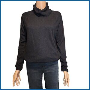 Caslon Turtleneck Tunic Sweater Pilling Black XS